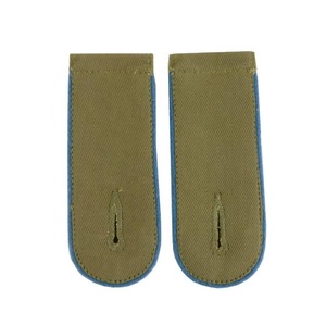 Fabricante OEM: Epaulettes Bordadas Azul Aciano con Ribete, Adorno para Uniforme de Vestir, Insignia Formal para Uniforme - Product Image 1