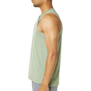 Wholesale Factory Price Custom Logo Running Singlet Muscle Athletic Sleeveless Tshirt Fitness Wear Workout <b>Men</b> Gym Tank Top Vest - Product Image 5