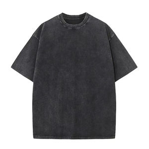 T-shirts vintage, T-shirt délavé à l'acide, T-shirt unisexe oversize délavé à l'acide pour hommes - Product Image 1