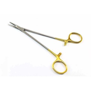 Precio al por mayor DANTRIC IMPLANTS VB-76 Pinza portaagujas curva de cinco cabezas para set de instrumentos de sondas uretrales - Product Image 6