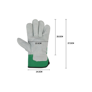 2026 New Arrival Customized Work <b>Gloves</b> Cowhide Leather Factory Driver Climbing Gardening Protective <b>Gloves</b> - Product Image 5