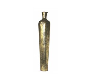 Vase à fleurs haut en aluminium de qualité supérieure avec un motif ajouré élégant pour une décoration moderne - Product Image 6