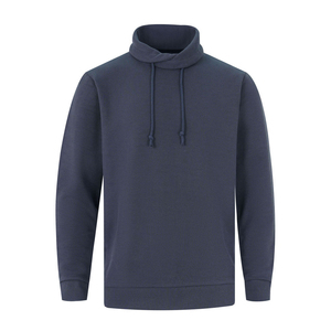 Sweat à capuche texturé pour homme, en molleton bouclette, haute qualité, épaules tombantes, grandes tailles, pour fabricants de vêtements personnalisés - Product Image 1