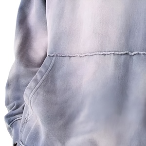 Ensemble de survêtement vintage délavé pour homme – Hoodie oversize streetwear et pantalon de jogging décontracté deux pièces - Product Image 3