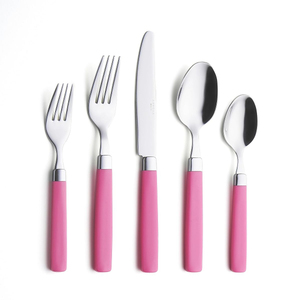 Perfect choice Metal Flatware Set With Enamel Handles High <b>Mirror</b> Polish Dishwasher Safe Wedding Dinnerware - Product Image 6