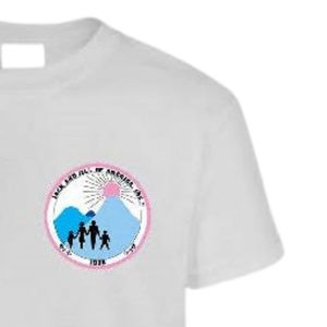 T-shirt blanc à manches courtes et col rond pour jeunes avec petit motif graphique – Idéal pour l'école, le quotidien et le streetwear – Vêtement confortable - Product Image 5