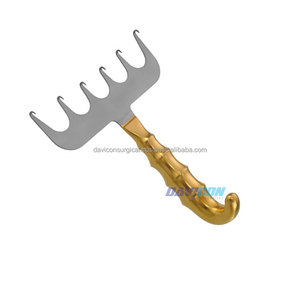 YANCOSKIE 19cm Retractor de Abdominoplastia Grapadora de piel manual con 6 puntas afiladas de acero inoxidable y tubo de succión de plástico - Product Image 3