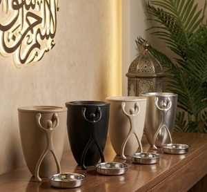 Ensemble de porte-encens Signature Sculpt, brûleur de Bakhoor de luxe pour la décoration intérieure moderne, porte-encens aromatique en gros - Product Image 2