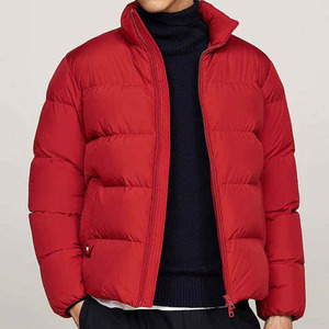 Chaqueta de Invierno Unisex Personalizada Más Vendida, Chaqueta Acolchada de Alta Calidad con Cuello Alto, Abrigo Burbuja Cómodo de Color Sólido - Product Image 4