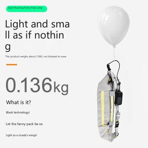 Cinturón de Seguridad Luminoso Recargable con Luz Roja y COB de Ángulo Amplio, IP44, para Correr, Venta al Por Mayor de Fábrica - Product Image 5