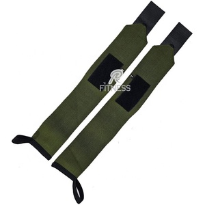 Attelles de poignet en néoprène robustes de 18 pouces RC Fitness Wear pour la musculation et le bodybuilding, fermeture antidérapante à scratch, unisexe - Product Image 1
