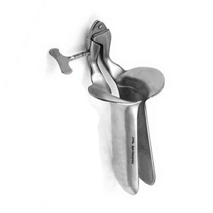 Spéculum vaginal Collin, petite taille, acier inoxydable allemand, instrument médical manuel pour examen obstétrique et gynécologique, chirurgical, réutilisable - Product Image 3