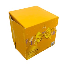 Cajas Telescópicas de Cartón Reciclado Ecológicas, Aptas para Alimentos, con Impresión UV Offset, Laminado Mate, Personalizables para Pasteles - Product Image 2