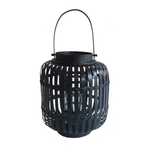 Portavelas Decorativo de Bambú y Ratán en Oferta, para Decoración del Hogar Estilo Boho, Diseño Personalizado - Product Image 2