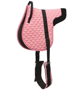 Shemax 2024 ชุดกีฬาMade in Pakistanแฟชั่นใหม่ที่ดีที่สุดม้าขี่PAD SADDLE NON SLIPซับSteading Grip Handleสีชมพู - Product Image 1
