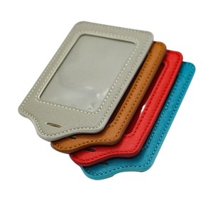 Étiquettes de bagages en cuir PU personnalisées de haute qualité avec logo imprimé, porte-cartes d'identité, vente en gros d'usine, cadeau promotionnel - Product Image 5