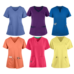 Saomai เสื้อเครื่องแบบโรงพยาบาลสำหรับผู้หญิงเสื้อสครับสำหรับพยาบาลผลิตตามสั่ง - Product Image 1