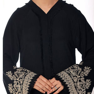 Abaya Dress Loose Fit Full Length Modest Wear Long Sleeve Wholesale Clothing Supplier Manufacturer Abaya - Product Image 5
