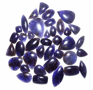 Iolite <span class=keywords><strong>Blu</strong></span> Naturale e <span class=keywords><strong>Pietra</strong></span> del <span class=keywords><strong>Sole</strong></span> Cabochon, Gemma Sciolta all'Ingrosso, Iolite <span class=keywords><strong>Pietra</strong></span> del <span class=keywords><strong>Sole</strong></span> per la Creazione <span class=keywords><strong>di</strong></span> Gioielli - Product Image 3