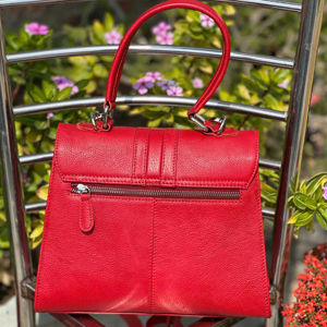 Sac fourre-tout messager pour femme, style bohème, fait main, en cuir pleine fleur véritable, motifs animaliers purs, fermeture éclair, durable, collection Printemps - Product Image 2