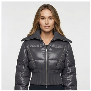 Abrigo de invierno Chaqueta acolchada para damas Chaquetas Abrigo recortado para mujer Ropa de calle a precio razonable Moda personalizada para hombres - Product Image 1