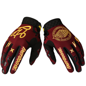 Custom MTB Mountain <b>Bike</b> Cycling Gloves Full <b>Finger</b> Breathable Anti Slip Touchscreen Protective Grip Hook Loop Closure Unisex - Product Image 1