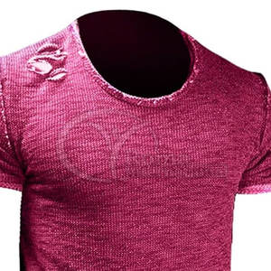 Camiseta Casual para Hombre 100% Algodón, Estilo Desgastado, con Logotipo Personalizado, Ropa Urbana al por Mayor, Diseño Personalizado - Product Image 5