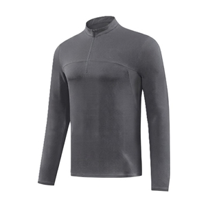 Camiseta Deportiva de Manga Larga para Hombre, Corte Ajustado, Secado Rápido, Transpirable, de Spandex/Poliéster, para Entrenamiento y Gimnasio - Product Image 3