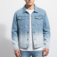 Veste d'hiver en jean élégante 100% coton respirant pour homme, doublure intérieure chaude, style streetwear, parfaite pour un usage quotidien, mode moderne