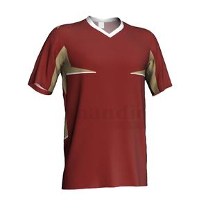 Camiseta de Fútbol Profesional Personalizada - 100% Poliéster Transpirable de Secado Rápido Unisex para Adultos Manga Corta con Nombres de Equipo/Jugador Personalizados - Product Image 1