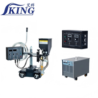 Machine de soudage à l'arc immergé automatique IKING WT-MZ, type chariot, système SAW pour la fabrication de structures en acier