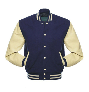 OEM Customized Letterman Wool Leather Plus Size Men's Varsity <b>Jacket</b> Chenille Patches Custom Embroidery Logo Varsity <b>Jacket</b> - Product Image 3