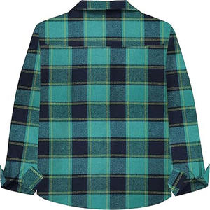 Chemise pour homme en flanelle légère, style tendance, vente chaude, 100% coton brossé, respirante, qualité supérieure, sur mesure, hiver, ODM - Product Image 2