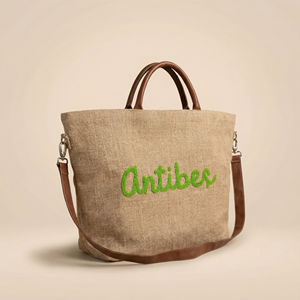 กระเป๋าผ้าฝ้ายกันน้ำแบบกำหนดเองสำหรับผู้หญิง กระเป๋าช้อปปิ้งแบบมีซิป เป็นมิตรกับสิ่งแวดล้อม ใช้ซ้ำได้ สำหรับใช้ที่ชายหาด ผลิตจาก PVC โรงงานรับผลิตแบบ OEM/ODM - Product Image 5