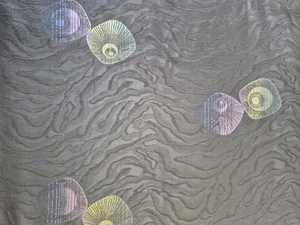 ABAYA Girls' Women's Ultra Soft Sheen Satin 100% Polyester Rainforest Jacquard Fabric Breathable Quick-Dry Garment PK-1544 - Product Image 4