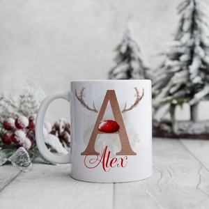 Personalized <b>Christmas</b> Ceramic Coffee Mug Sublimation Name Initial Cup Dishwasher Safe <b>Gift</b> <b>Box</b> Packaging Custom Holiday <b>Gift</b> - Product Image 1