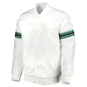 Chaquetas Varsity de Seda y Algodón 100% de Alta Calidad para Hombre, Transpirables, Tallas Grandes, Moda para Invierno - Product Image 1