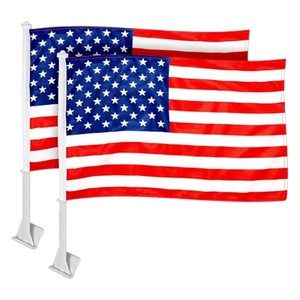 Bandera Personalizada para Automóvil, Rectangular, de Poliéster, Impresa Digitalmente, Duradera, para Uso Promocional - Product Image 5