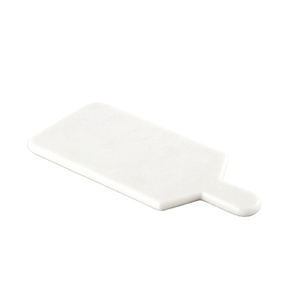 Planche à découper fromage en marbre blanc, plateau en marbre personnalisé, plateau de service des aliments, accessoires de cuisine 1 pièce - Product Image 1