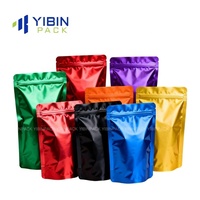 Sac en Mylar d'aluminium refermable avec impression personnalisée, fermeture éclair, Bolsas Doypack, pochette debout, emballage alimentaire, sac en plastique avec fermeture éclair, avec logo