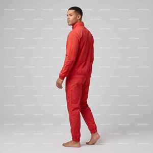 Custom Windproof Detachable Zipper Tracksuit <b>Nylon</b> Windbreaker Jacket & Jogger <b>Pants</b> Men's Windproof Sports Set - Product Image 5