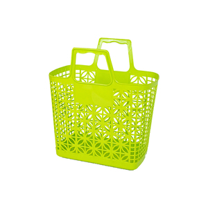 Sac de rangement refermable écologique en plastique durable de 25 L, petit format carré, avec 2 poignées, pour aliments, collations et organisation de voyage - Product Image 3