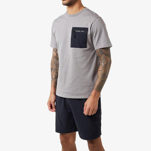 Ensemble de survêtement d'été personnalisé avec logo – Nouveauté : T-shirt et short 2 pièces pour homme – T-shirt personnalisé avec short - Product Image 1
