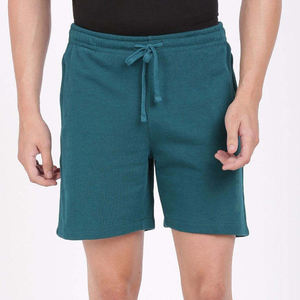 Hot Selling Custom Logo Men's Double <b>Layer</b> 100% Cotton Eco-Friendly Breathable Anti-Wrinkle Quick Dry Sports Shorts Workout - Product Image 6