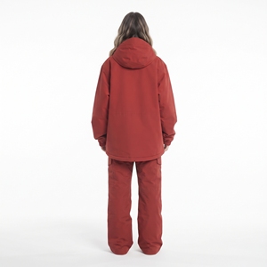 Traje de esquí de invierno para mujer, impermeable, resistente al viento, cálido y grueso, con cremallera única, ropa de esquí para exteriores - Product Image 5