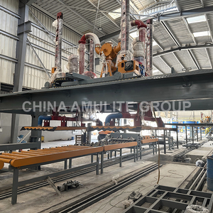 Línea de Producción de Paneles de Fibrocemento con Prensa Hidráulica Automática Amulite para la Fabricación en la Construcción - Product Image 3