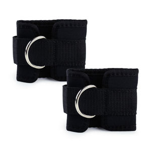 Sangles de cheville rembourrées de luxe pour machine à câbles, brassards de gym respirants et antidérapants pour les entraînements intensifs du bas du corps - Product Image 1