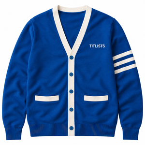Suéteres Largos de Alta Calidad con Cuello en V para Unisex, Ideales para Hermandades, Fraternidades, Escuelas, Colegios y Universidades - Product Image 1