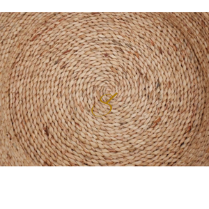 Panier extra large en jacinthe d'eau tressé à la main : rangement pour linge et couvertures - Product Image 4