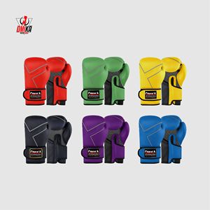 Guantes de Boxeo Personalizados OEM Ligeros y Transpirables de Cuero Genuino Premium con Correa Ajustable para la Muñeca - Product Image 3